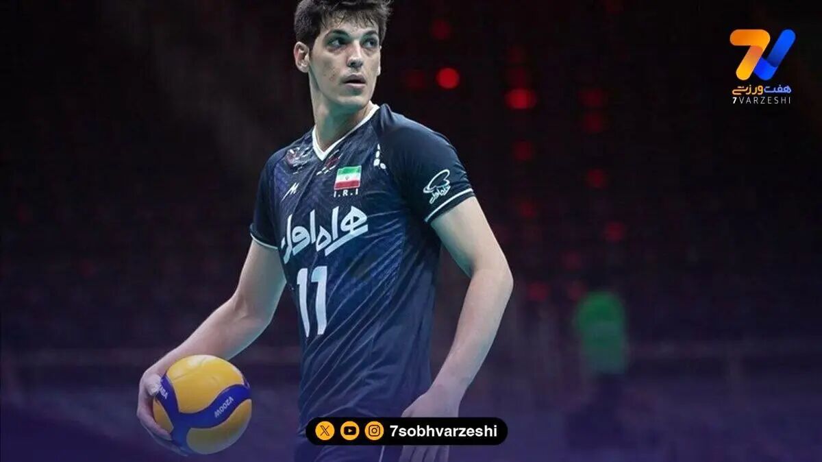 آخرین وضعیت صابر کاظمی ملی پوش والیبال