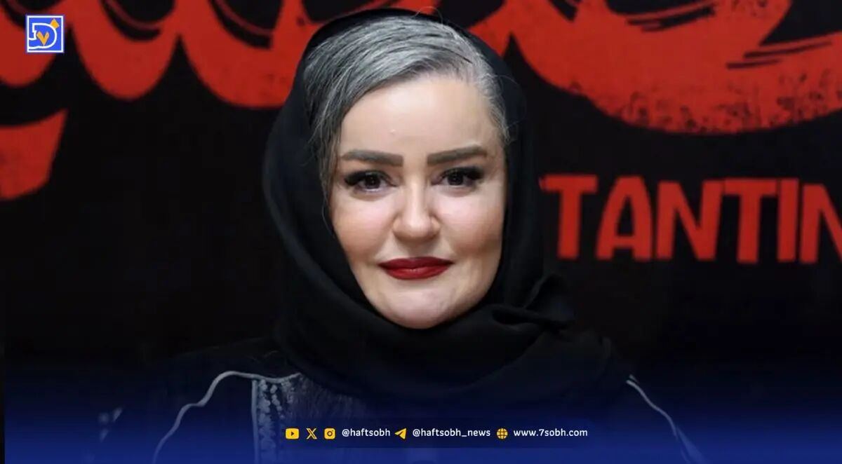 قرمزی پیرهن تو، تو هیچ مداد رنگی نیست! نعیمه نظام‌دوست با استایل جدیدش جلب توجه کرد