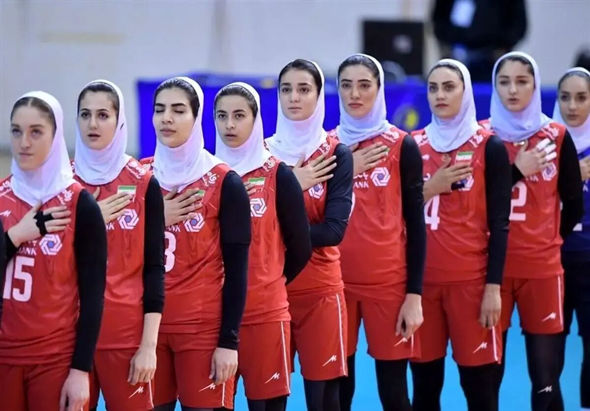 آغاز کار زنان والیبال ایران مقابل ترکیه در بازی‌های همبستگی کشورهای اسلامی