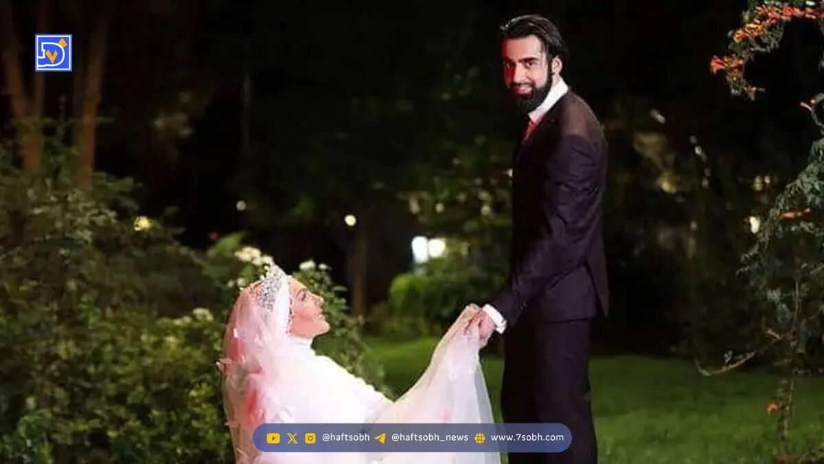 آلبوم عروسی آزیتا ترکاشوند 41 ساله با همسر 25 ساله‌اش