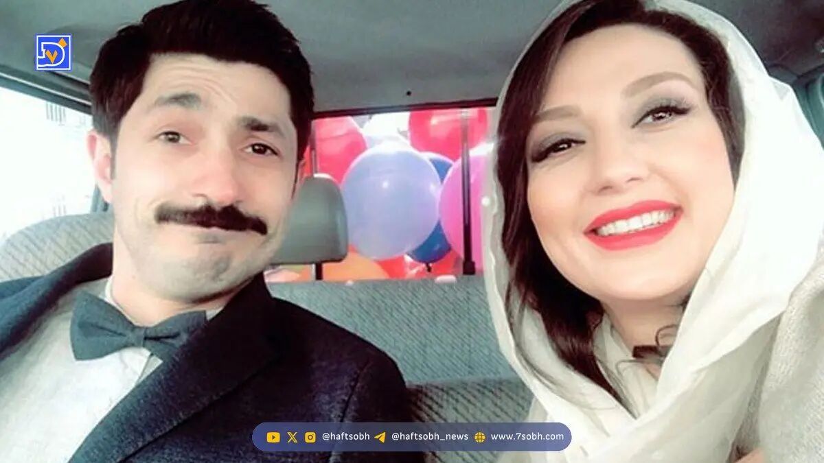 آلبوم عروسی حدیث میرامینی خانم بازگر سریال دشتستان و مجتبی رجبی