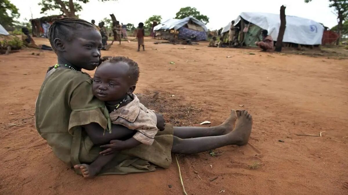 700 کودک گرسنه سودانی محکوم به مرگ شدند