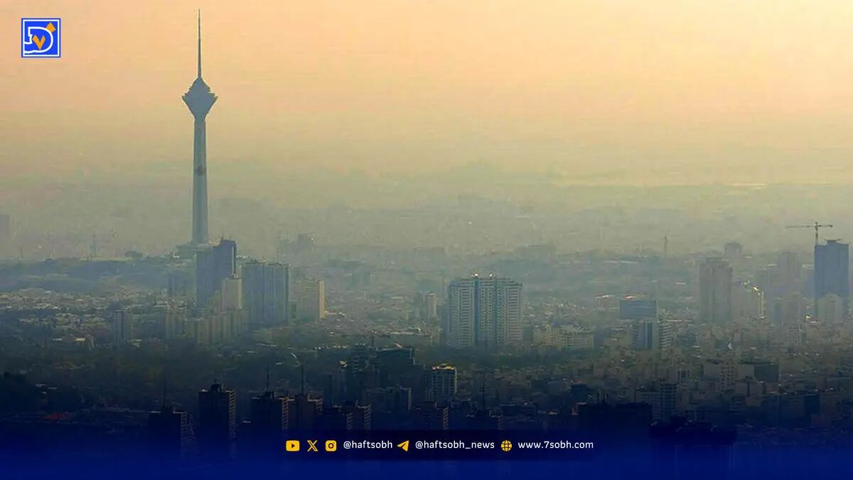 شاخص آلودگی هوای تهران 17 آبان 1404