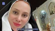 عکس روز | سلفی پاییزه آرام و بابک عروس و داماد جدید این روزها