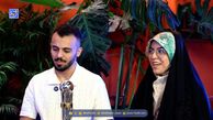 آلبوم عروسی سالار آقاپور، مرد سال آسیا و همسر چادری‌اش در حرم امام رضا(ع)
