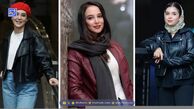استایل جذاب بازیگران خانم خوش‌پوش ایرانی با کت چرم؛ از متین ستوده تا الناز شاکردوست + عکس
