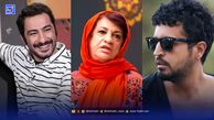 حضور جنجالی نوید محمدزاده و مهرداد صدیقیان با استایل یقه باز در عروسی دختر ناهید مسلمی