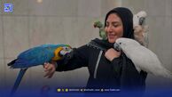 پوشش متفاوت المیرا شریفی مقدم بیرون از صداوسیما