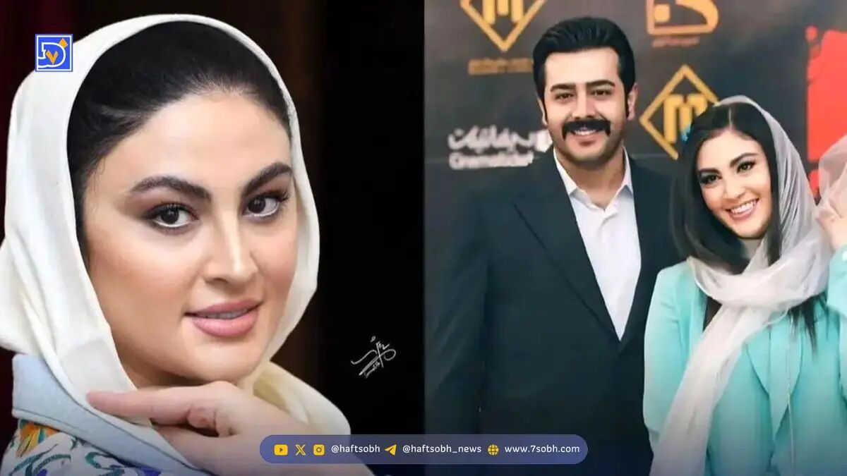 آلبوم عروسی| لباس عروس دوم ، کوتاه و دکلته مریم مومن که کسی ندید!