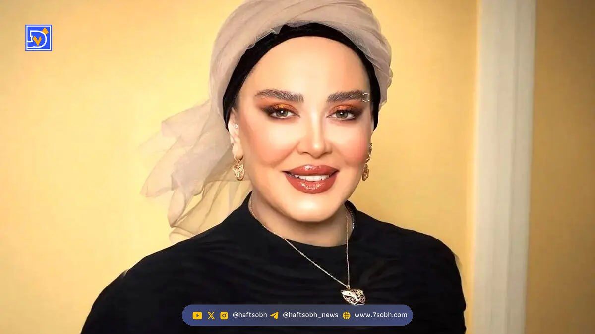 آلبوم عروسی| کیک عروسی آبی بهاره رهنما و شوهر دومش امیرخسرو