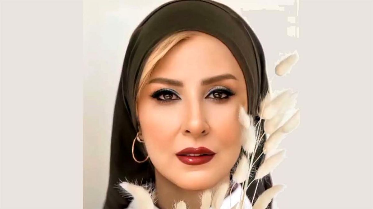 عکس مدلینگ مرجانه گلچین با مانتو سنگ دوزدی شاهانه و مجلسی / استایل عالی برای خانم های شیک پوش