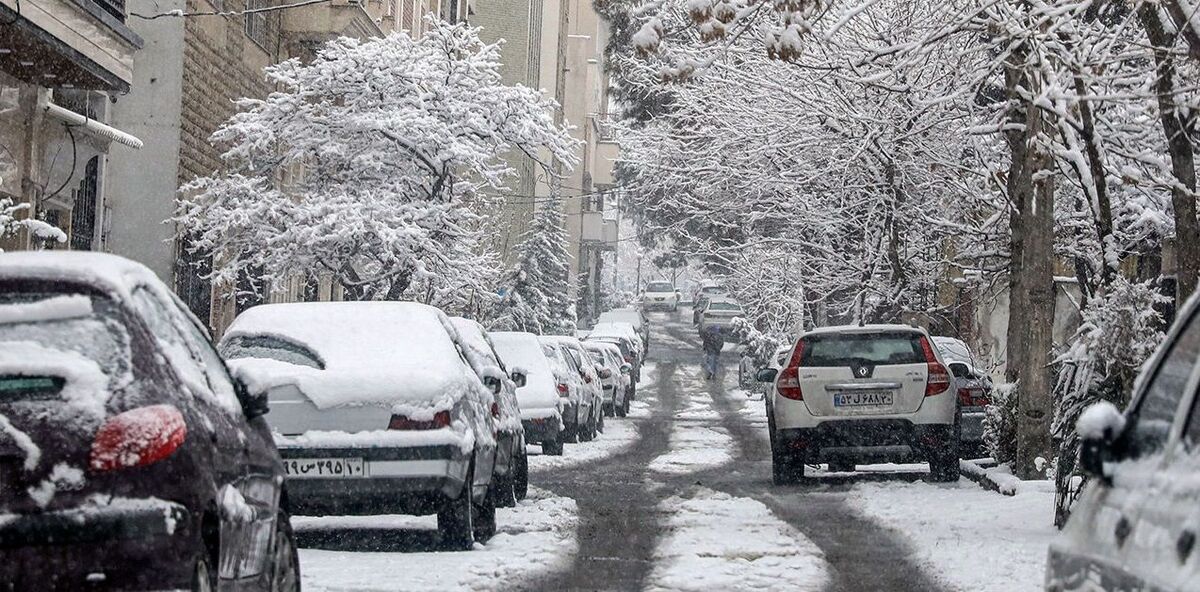 سرمای بی سابقه در راه تهران/ دمای هوا به شدت منفی می‌شود