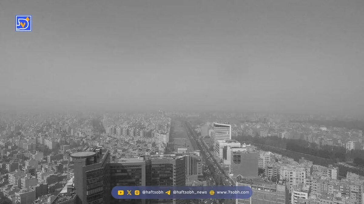 شاخص آلودگی هوای تهران یکشنبه 14 دی 1404