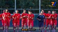تمرین سبک تیم ملی فوتبال ایران قبل از سفر به امارات