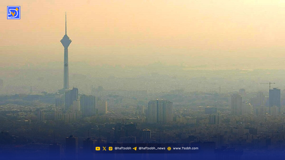 شاخص کیفیت هوای تهران نارنجی شد