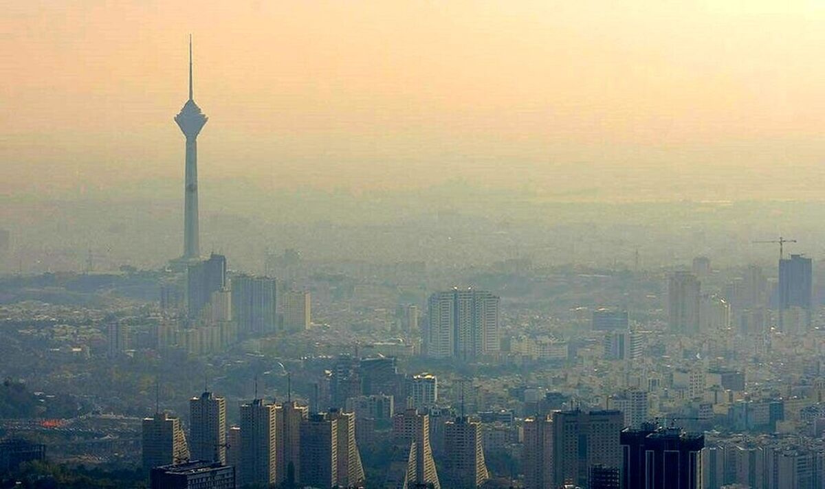 هوای تهران آلوده می‌شود