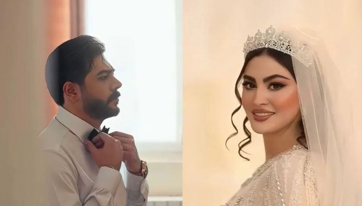 عروسی شاهانه مریم مومن و شوهرش سهیل