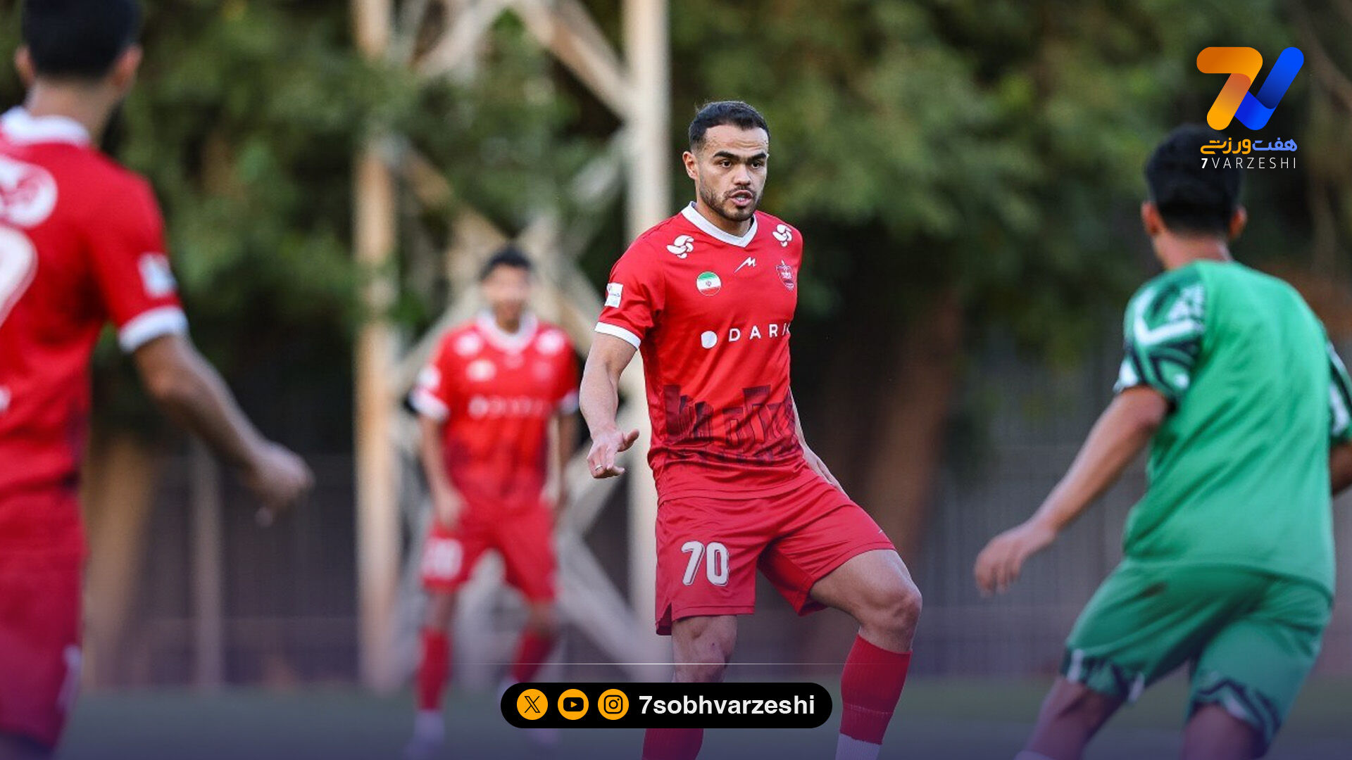 ۱۱ گل پرسپولیس در دیدار دوستانه مقابل منتخب کرج
