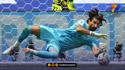 حضور بیرانوند در لیست دروازه‌بانان جام جهانی با بیشترین مهار!
