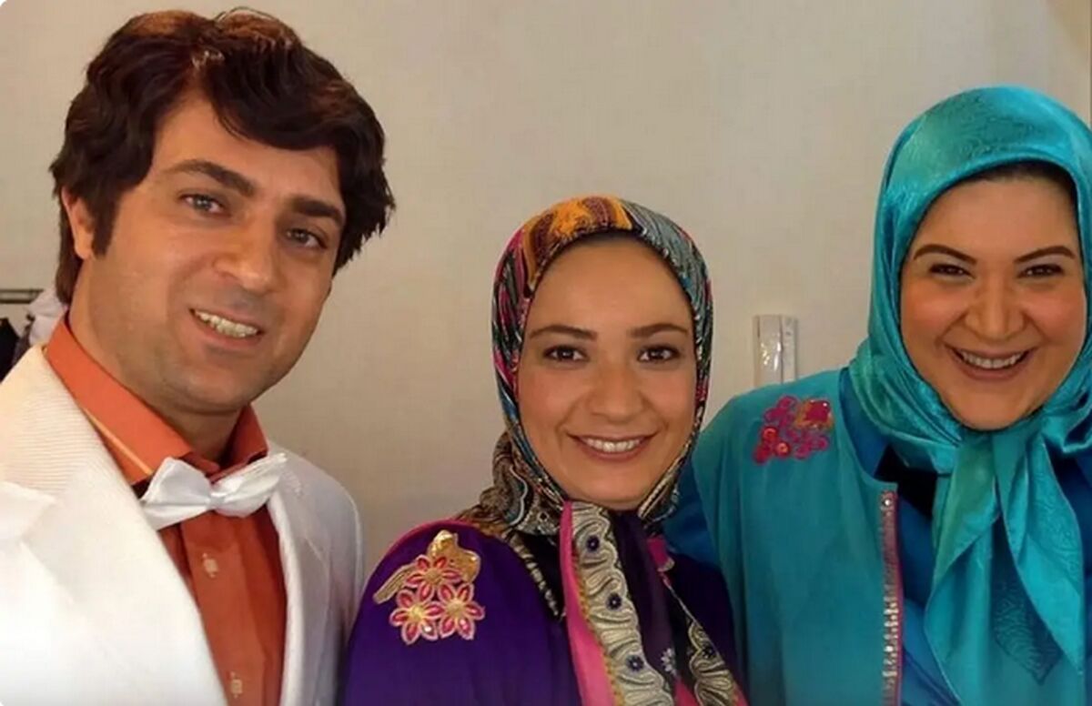 عکس| سفر در زمان؛ «نسرین نصرتی» و همسرش «سام پاک‌پیکار»