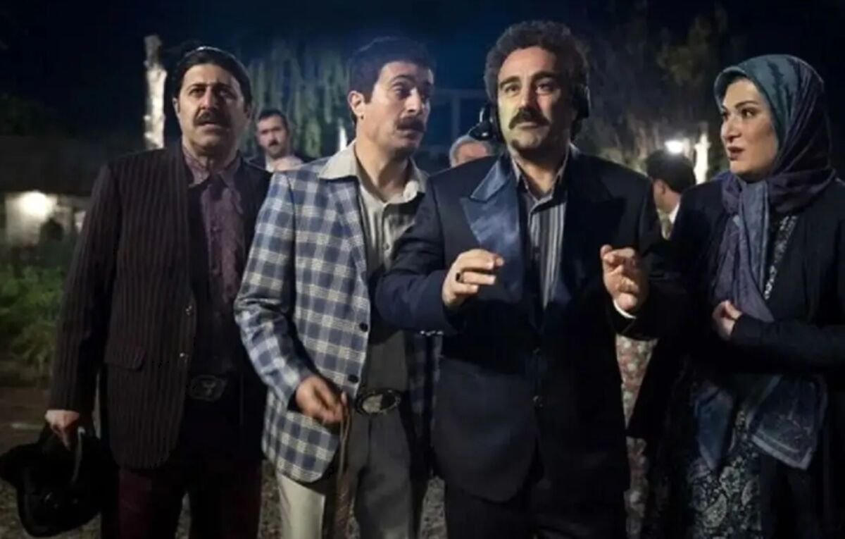 عکس| سفر در زمان؛ «نقی و هما» در پشت صحنه سریال پایتخت 7؛ یک سال قبل