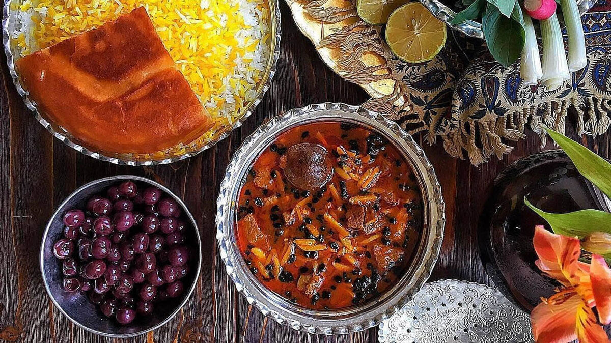 خورشت خلال کرمانشاهی ؛ خوش طعم و مجلسی برای مهمانی های رمضان