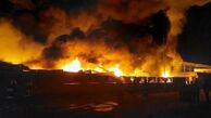 آتش‌سوزی در شهرک صنعتی آبادان خاموش شد