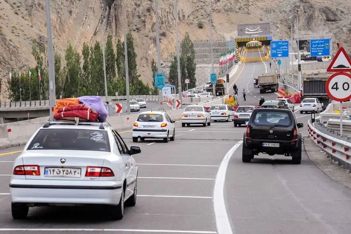 ترافیک سنگین در تمامی جاده‌های منتهی به مازندران