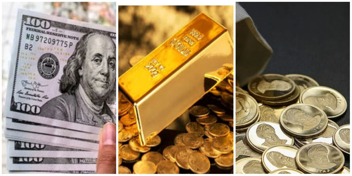 آخرین قیمت طلا و دلار امروز یکشنبه 16 فروردین۱۴۰۴
