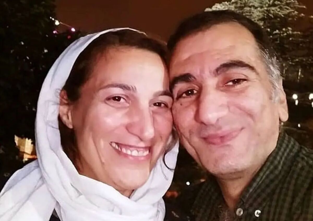 حضور فلامک جنیدی در تجمعات لندن برای وطن + عکس