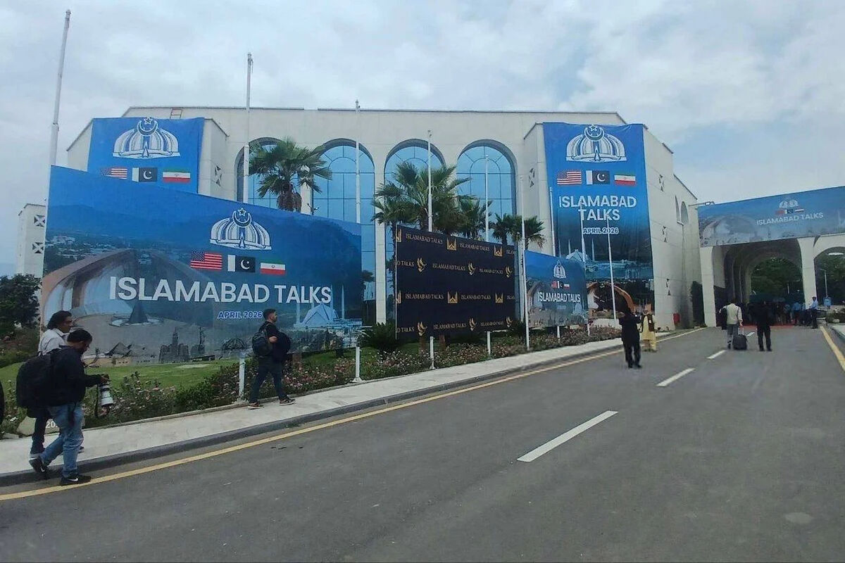 عکس | اولین تصویر از محل مذاکرات امروز ایران و آمریکا در اسلام آباد