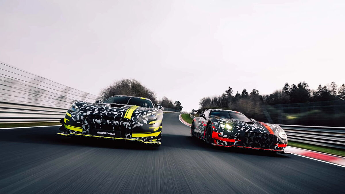 شکار تصاویر جدید از مرسدس بنز AMG Black Series + عکس‌ها