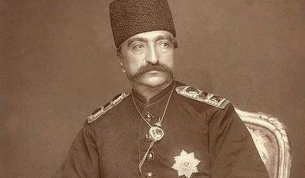 سفر در زمان | عکس یادگاری زنان ناصرالدین شاه در حیاط سلطنت آباد