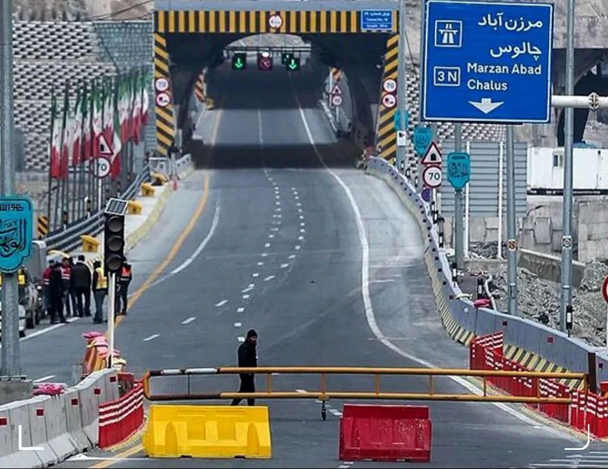 تردد در آزادراه تهران–شمال از عصر جمعه ممنوع می‌شود!