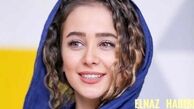 ژست خاص الناز حبیبی سوژه شد| آرایش غلیظ و موهای  زرد عقدی حسابی جلب توجه کرد