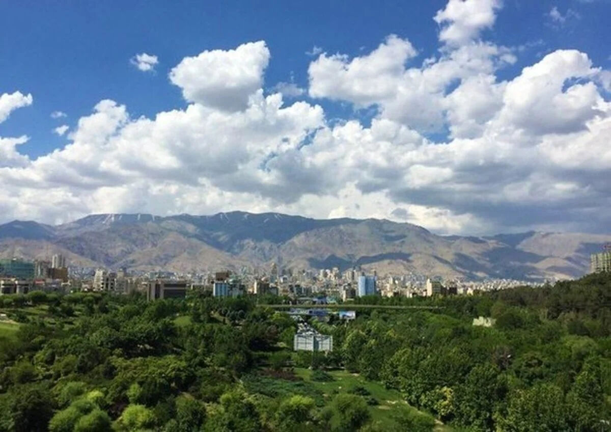 شاخص آلودگی هوای تهران امروز ۸ خرداد ۱۴۰۵/ هوای تهران قابل قبول شد