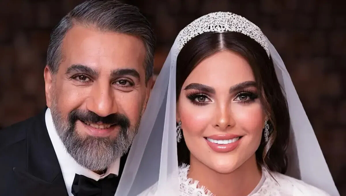 اولین عکس محمد نادری و الناز خانوم بعد از عروسی