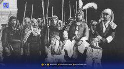 قاب تاریخ| تعزیه‌خوانی در دهه 40؛ سپهبد سلامی و رهبر شهید
