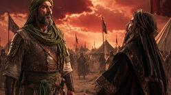 پاسخ حبیب که فرستاده‌ی یزید را سنگ روی یخ کرد