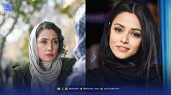 هدیه تهرانی و سوگل خلیق در یک قاب طلایی