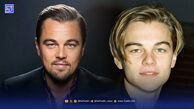 قاب نوستالژیک لئوناردو دی کاپریو و پدرش/ سال 1990 لس آنجلس + عکس