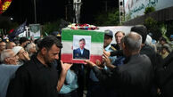 پیکر مطهر شهید علیرضا معینی تشییع شد