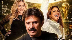 بیژن مرتضوی همراه با شکیرا، مدونا و گروه بی‌تی‌اس در فینال جام جهانی