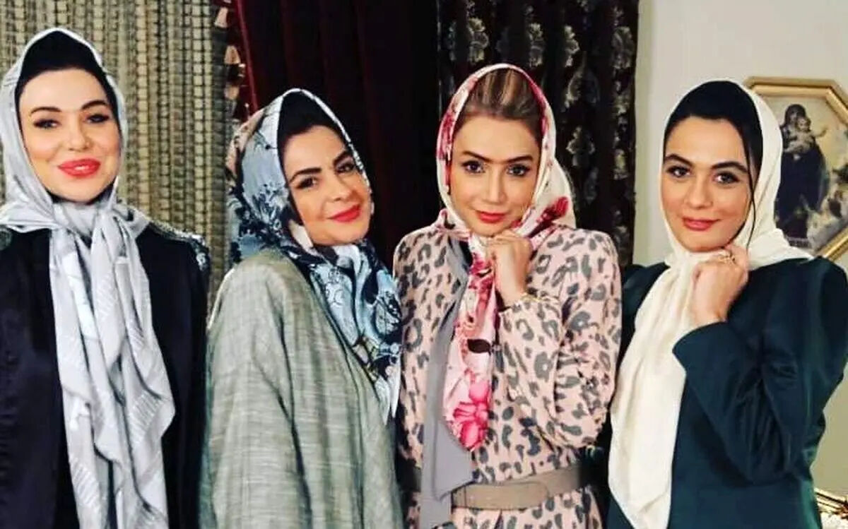استایل دهه شصتی بازیگران زن ایرانی