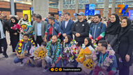 بازگشت تیم ملی ووشو به تهران پس از پایان بازی‌های همبستگی اسلامی