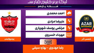 کارشناسی داوری شمس آذر – پرسپولیس