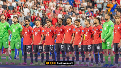 گل اول مصر به ایران توسط محمود صابر