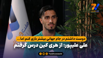 علی علیپور در هفت ورزشی: کی روش، پرسپولیسی ها را روبروی تیم ملی قرار داد!